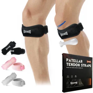 2PC/1Pair Patella Knee Straps, Adjustable