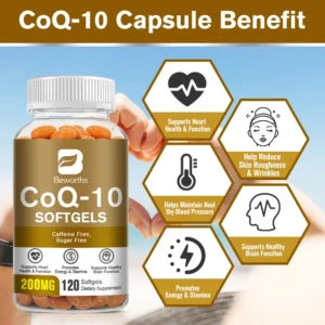 COQ10 Health Supplement for Adult Enhance Heart