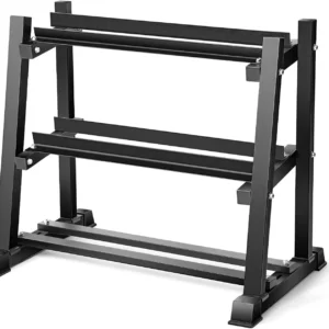 Heavy-Duty Dumbbell Rack with Adjustable Storage