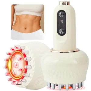 Lymphatic Massager with Microcurrent Light Heat Vibration
