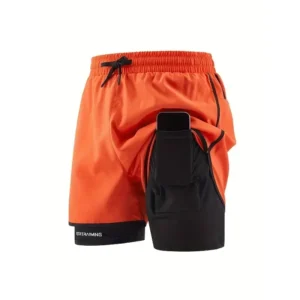 Men's casual shorts, suitable for fitness, daily wear